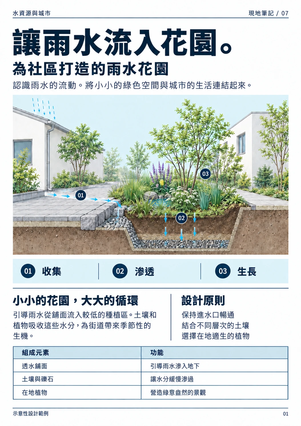 雨水花園設計報告的繁體中文譯文範例